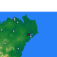 Nearby Forecast Locations - Wenchang - Carte