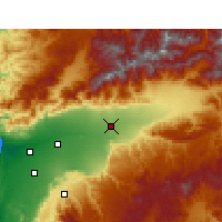 Nearby Forecast Locations - Taroudant - Carte
