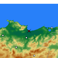 Nearby Forecast Locations - Annaba - Carte