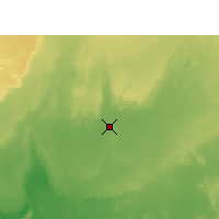 Nearby Forecast Locations - In Salah - Carte