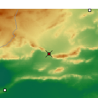Nearby Forecast Locations - Gafsa - Carte