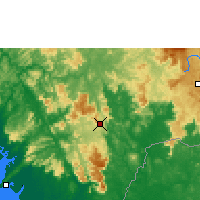 Nearby Forecast Locations - Kindia - Carte