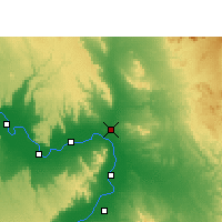 Nearby Forecast Locations - Qena - Carte