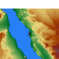 Nearby Forecast Locations - Abou Redis - Carte