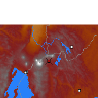 Nearby Forecast Locations - Ruhengeri - Carte