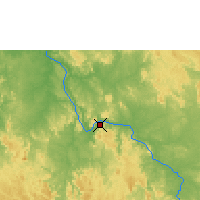 Nearby Forecast Locations - Lastoursville - Carte