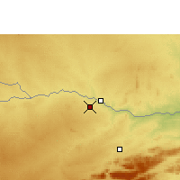 Nearby Forecast Locations - Messina - Carte