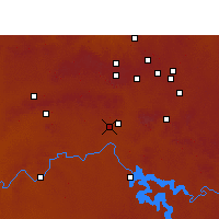 Nearby Forecast Locations - Vereeniging - Carte