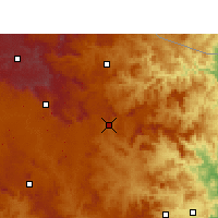 Nearby Forecast Locations - Vryheid - Carte