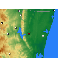 Nearby Forecast Locations - Makatini - Carte