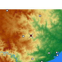 Nearby Forecast Locations - Ulundi - Carte