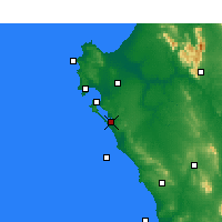 Nearby Forecast Locations - Geelbek - Carte