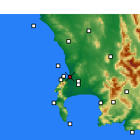 Nearby Forecast Locations - Milnerton - Carte