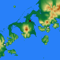 Nearby Forecast Locations - Cold Bay - Carte