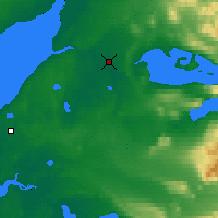 Nearby Forecast Locations - King Salmon - Carte