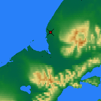 Nearby Forecast Locations - Port Heiden - Carte