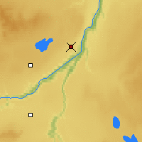 Nearby Forecast Locations - Peace River - Carte