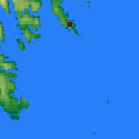 Nearby Forecast Locations - Brevoort Island - Carte