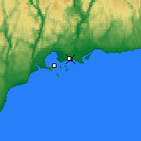 Nearby Forecast Locations - Sept-Îles - Carte