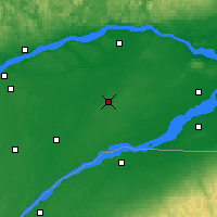 Nearby Forecast Locations - Beaver Mines - Carte