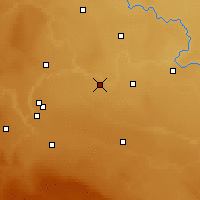 Nearby Forecast Locations - Barnwell - Carte