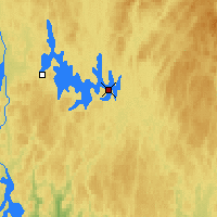 Nearby Forecast Locations - Manouane Est - Carte