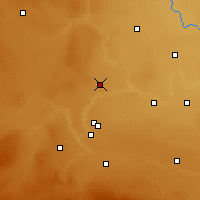 Nearby Forecast Locations - Iron Springs - Carte