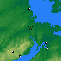 Nearby Forecast Locations - Moncton - Carte