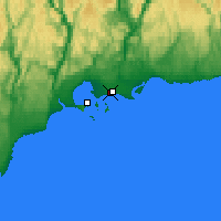 Nearby Forecast Locations - Sept-Îles Aéroport - Carte