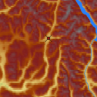 Nearby Forecast Locations - Blue River - Carte