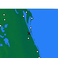Nearby Forecast Locations - Melbourne - Carte