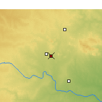 Nearby Forecast Locations - Altus - Carte