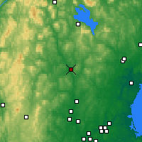 Nearby Forecast Locations - Concord - Carte
