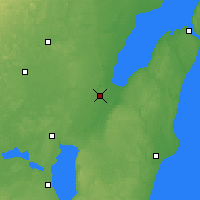Nearby Forecast Locations - Green Bay - Carte