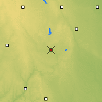 Nearby Forecast Locations - Spencer - Carte