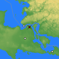 Nearby Forecast Locations - Sault Sainte-Marie - Carte