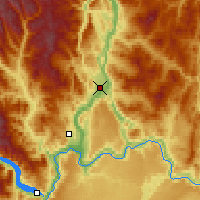 Nearby Forecast Locations - Omak - Carte