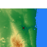 Nearby Forecast Locations - Soto la Marina - Carte