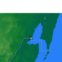 Nearby Forecast Locations - Chetumal - Carte