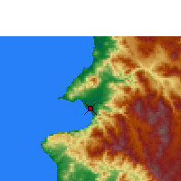 Nearby Forecast Locations - Puerto Vallarta - Carte