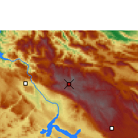 Nearby Forecast Locations - San Cristóbal de Las Casas - Carte