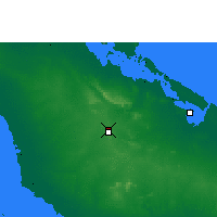 Nearby Forecast Locations - Camagüey - Carte