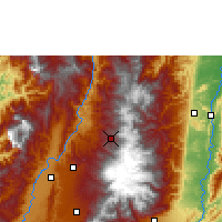 Nearby Forecast Locations - Manizales - Carte