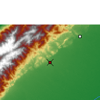 Nearby Forecast Locations - Barinas - Carte