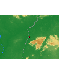 Nearby Forecast Locations - Lethem - Carte