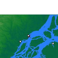 Nearby Forecast Locations - Macapá - Carte