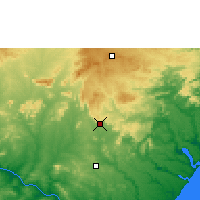 Nearby Forecast Locations - Palmeira d. I. - Carte