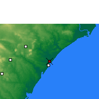 Nearby Forecast Locations - Aracaju - Carte