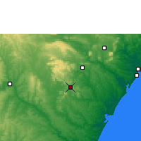 Nearby Forecast Locations - Itabaianinha - Carte