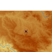 Nearby Forecast Locations - Araxá - Carte